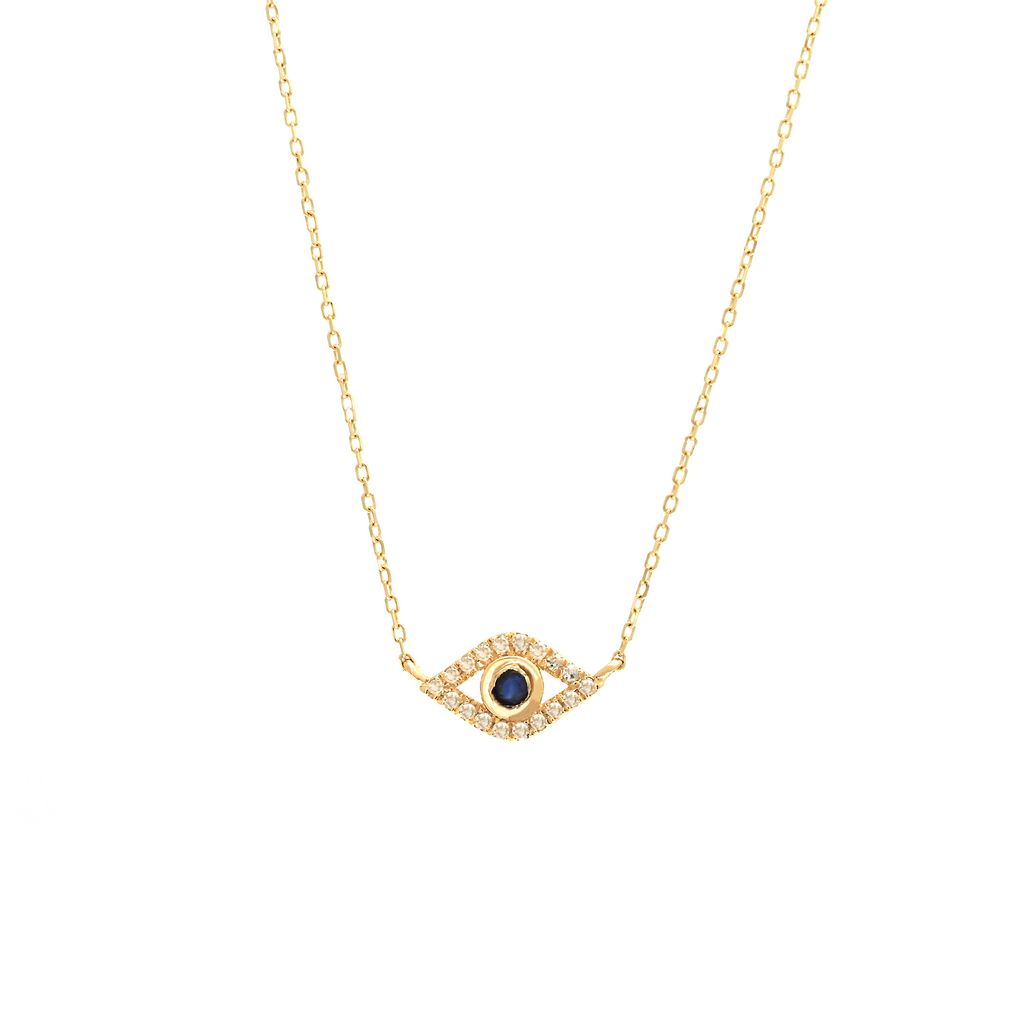 Sapphire Eye of Elegance Necklace