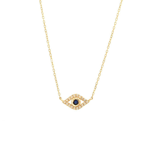 Sapphire Eye of Elegance Necklace